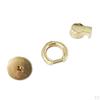 10 Pieces Rivet Back Screw Stud Connector for Wallet Chain Hardware