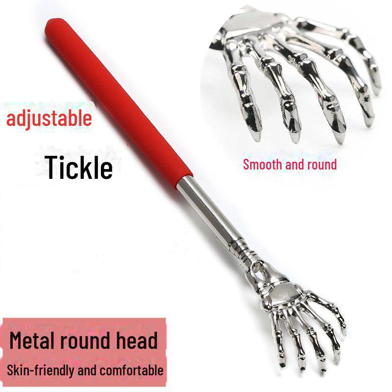 Uttrekkbar massasje og kløeskraper i rustfritt stål "Ghost Claws"