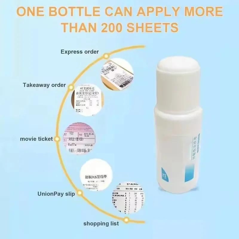 Thermal Paper Correction Fluid Data Fluid Anti-Leakage Correction Fluid Identity Protection Correction Fluid Security Stamp