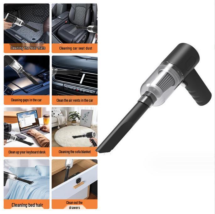 12V Cordless Handheld Car Vacuum Cleaner with Powerful Suction