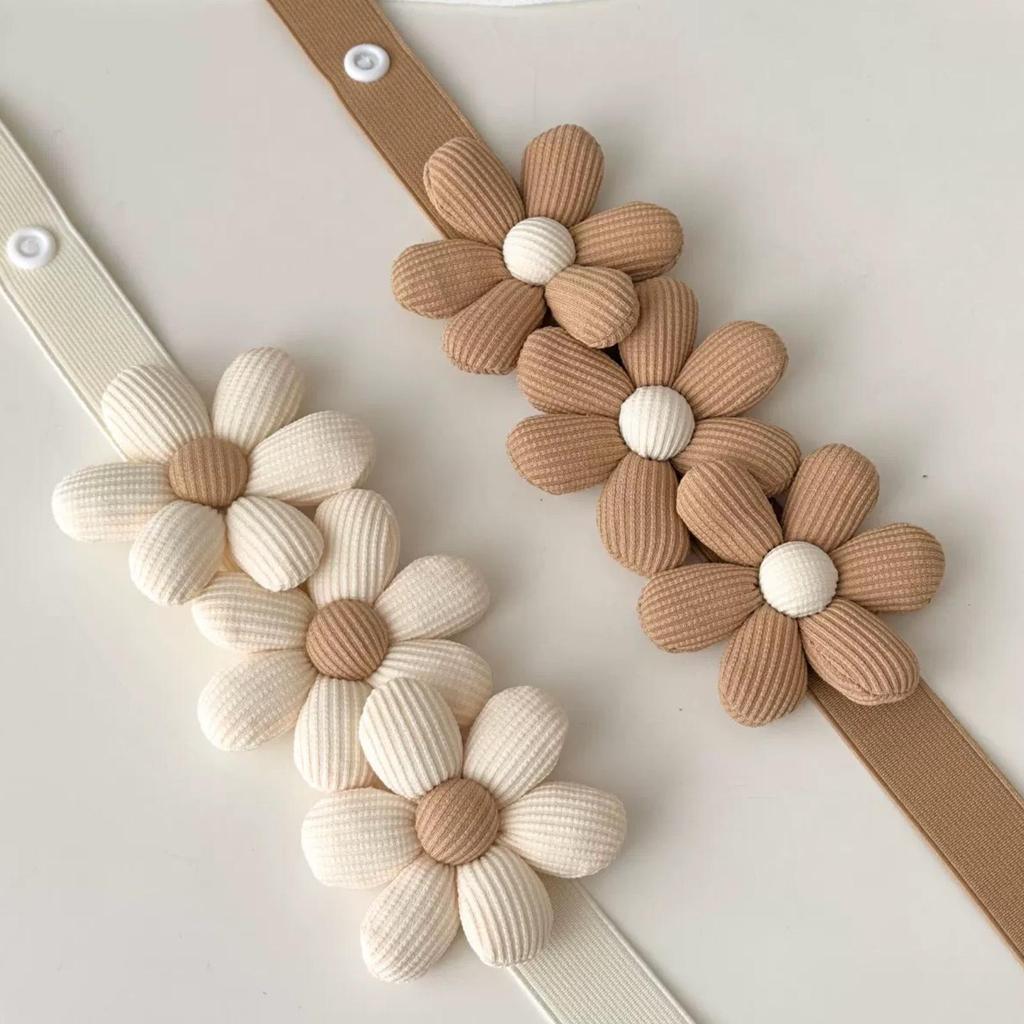 Cross-border Yarn Curtain Tiebacks, Decorative Buckle, No-Punch Gather, Flower Design