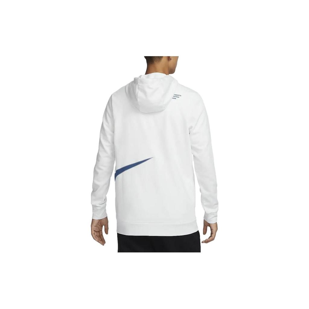 Nike Color Block Quick Dry Hooded Zip Casual Jacket Men Jacket Mountain-White FB8576-121