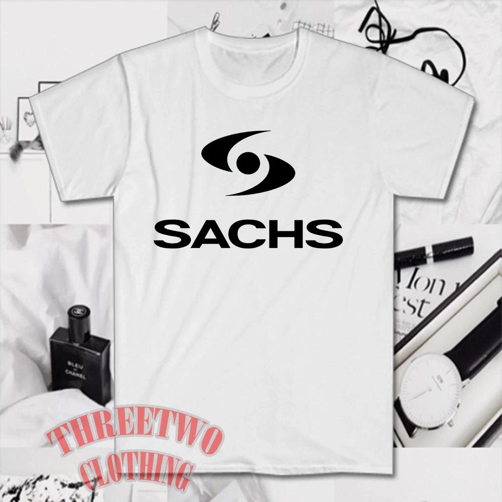 Sachs Racing Men s White Size S to 5XL L