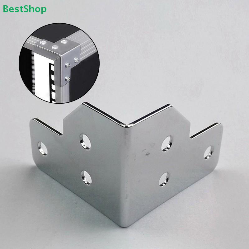 4/8Pcs Aluminum Case Corner Brackets - Metal Protective Corners for Equipment Cases, Toolboxes & Luggage Reinforcement