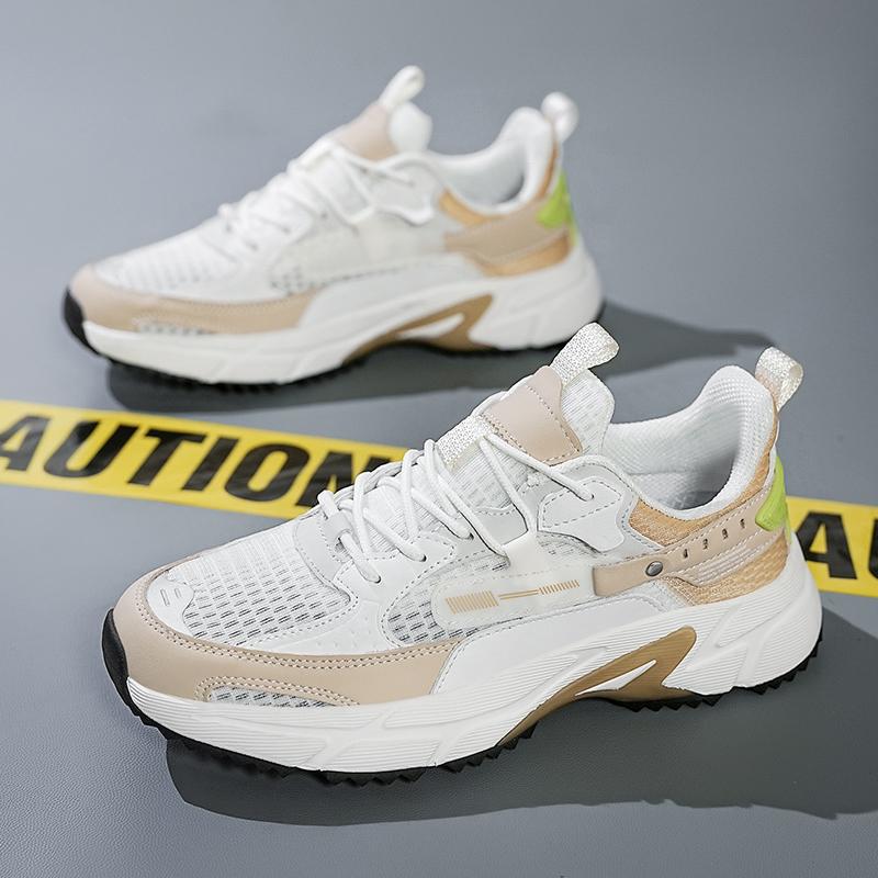 

Men s versatile trend casual shoes breathable mesh dad shoes large size new travel shoes lightweight fashion sports shoes 48