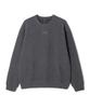 ADHOC Men'S Ribbed Sweatshirt (Dk-Grey) (Hc2Lt04)