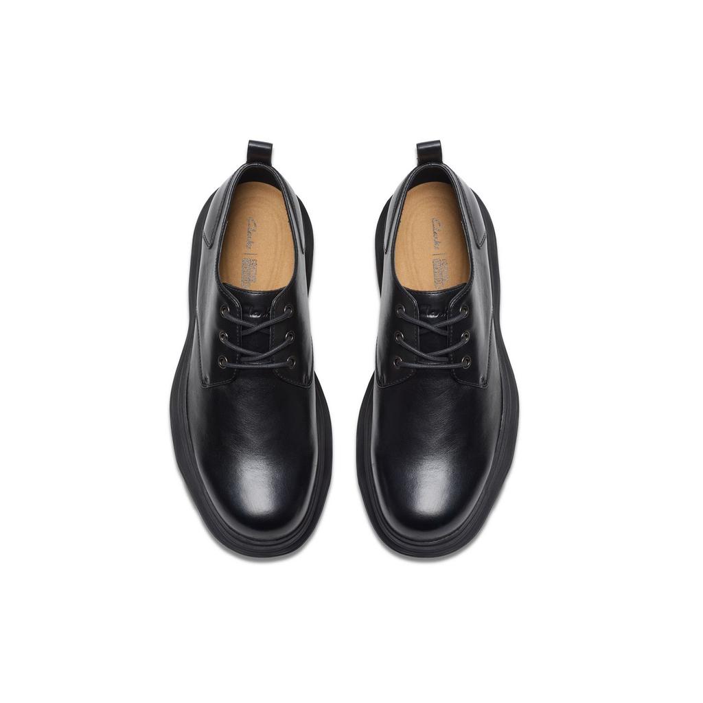 Clarks Leather Fashionable Versatile Casual Men Casual Shoes Black 261798837