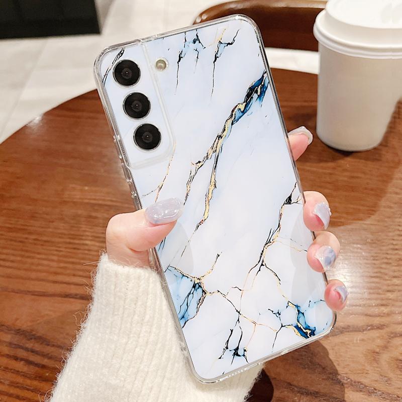 Custodia Marmo Arenaria Per Samsung S26 Ultra S25 FE S24 S23 S22 Plus S21 A15 A25 A35 A55 A16 A26 A36 A56 A17 A37 A57 5G Cover Morbida Trasparente in TPU