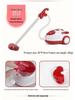 Kids' Play Kitchen Set: Iron, Vacuum, Washer, Juicer