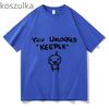Hip Hop Binding Of Isaac Print Tshirt Unisex Unisex Oversized You Unlocked Keeper T Shirt Cotton Tee Hip Hop Tshirt Tops Streetwear