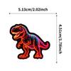 56Pieces Creative Dinosaur Graffiti Stickers for Easy Peels and Stick Application Scrapbook Luggage Decoration