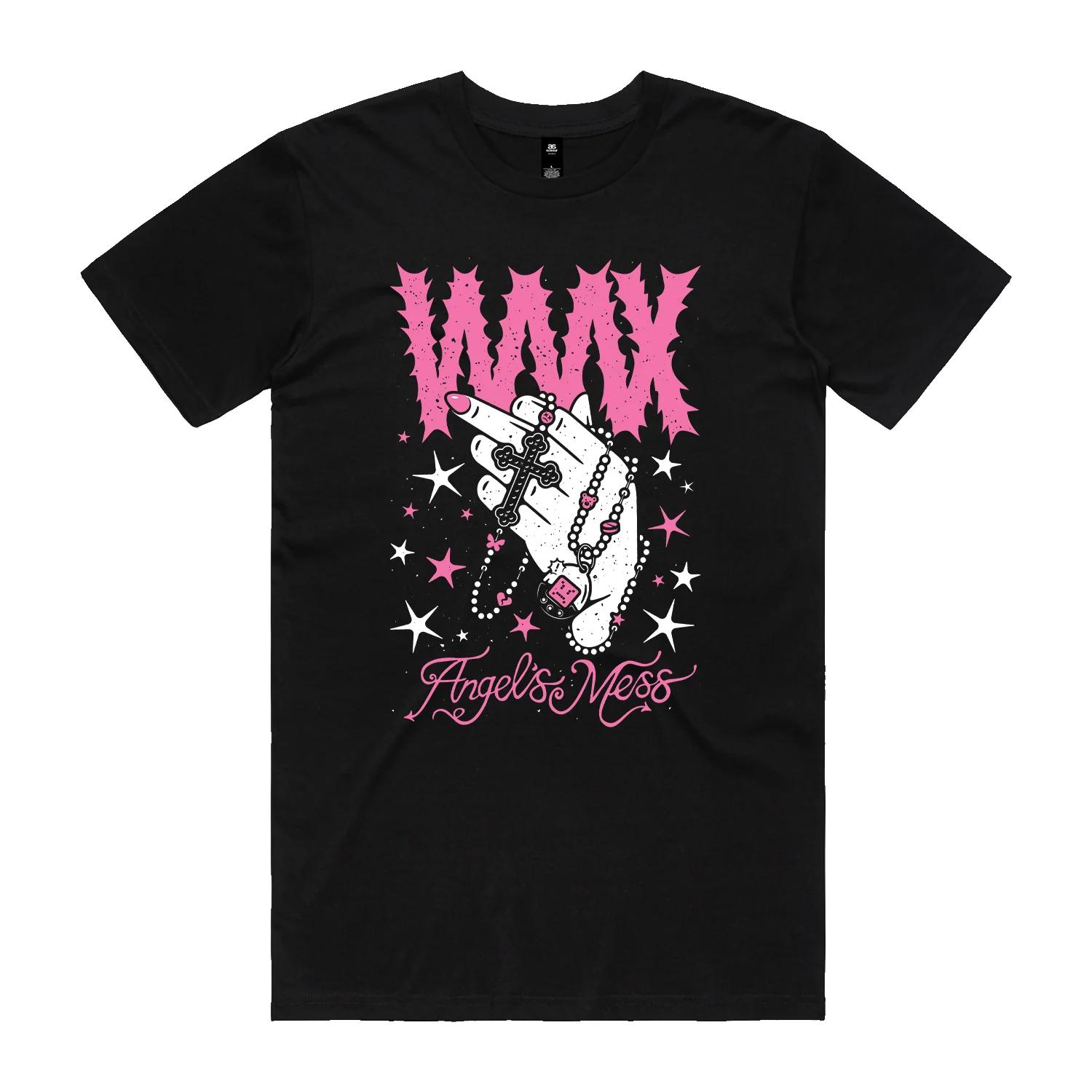 

Australian Rock Punk Band WAAX Graphic Unisexs Womens Cotton TShirt Streetwear Vintage Fashion Unisex Summer Casual Tee S