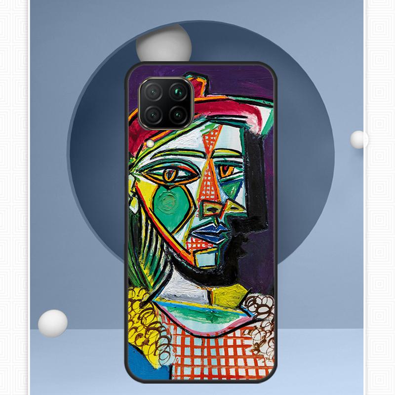 Picasso Abstract Art Painting For Huawei Nova 12i 12s 11i 8i Y91 Y60 Y70 Y72 Y90 Y61 9 10 SE P20 P40 Lite P30 P60 Pro Case