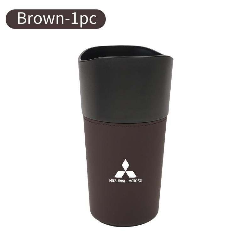 For Mitsubishi Car Outlet Air Vent Dashboard Tidy Hanging Leather Storage Box Lancer ASX Pajero Mirage Attrage Xpander Outlander