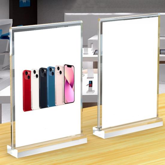 Suport pentru semne acrilice, 3 buc