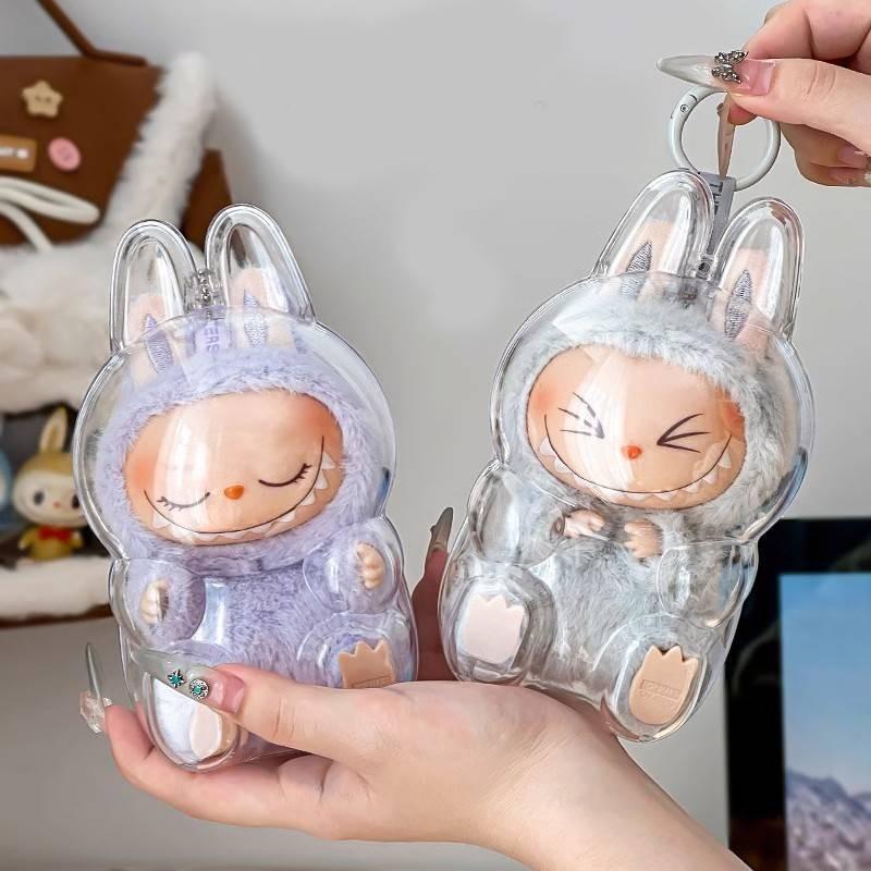 Transparent Toys Plush Plastic Protective Shell Dust Accessories Doll
