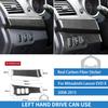 For Mitsubishi Lancer Evolution EVO X 2008-2015 Center Full Set Suit Cover Real Carbon Fiber Sticker Car Interior Accessories