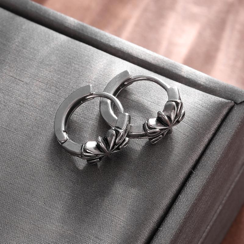 Popular Retro Hip-Hop Rock Hypoallergenic Earrings for Men and Women Earrings Jewelry