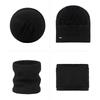 Winter Wool Plush Knitted Hat Men's Outdoor Travel Cycling Cold-Proof Ear Cover Head Wool Hat