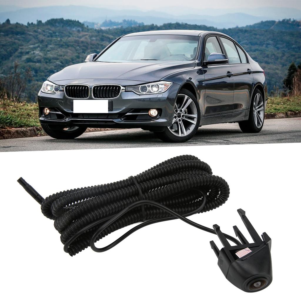 150 degrees Front View Camera Car Grille Mount Cam Night Vision IP68 Waterproof Replacement for 3 Series 2012 2014