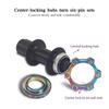 Bike Hub Center Lock To 6 Hole Adapter Mountain Bicycle Centerlock Hubs Middle Lock Conversion Seat 6 Bolt Rotor Disc Brake Part