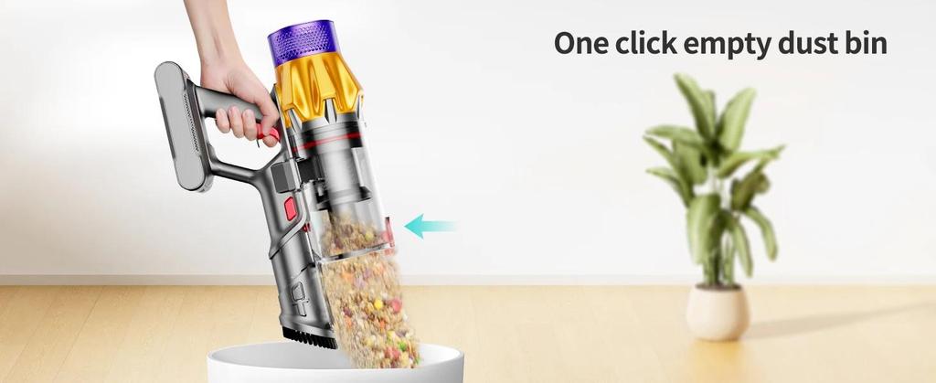 Honiture X7 Vacuum Cleaner Cordless Handheld 48KPA Strong Suction 550W Motor Smart Home Cleaning Vacuum Cleaner LED Touch Screen