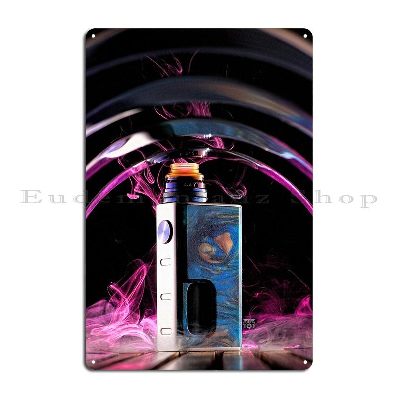 

Металева вивіска E Vape Сигарета Клуб персоналізовані Таблички Настінний декор Дизайн Металева вивіска Постер 20x30cm（7.8x11.8inch）