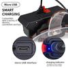 Most Powerful  8*LED+20*SMD Headlamp USB Rechargeable Headlight Emergency Waterproorf Flashlight Outdoor Hiking Fishing Lantern