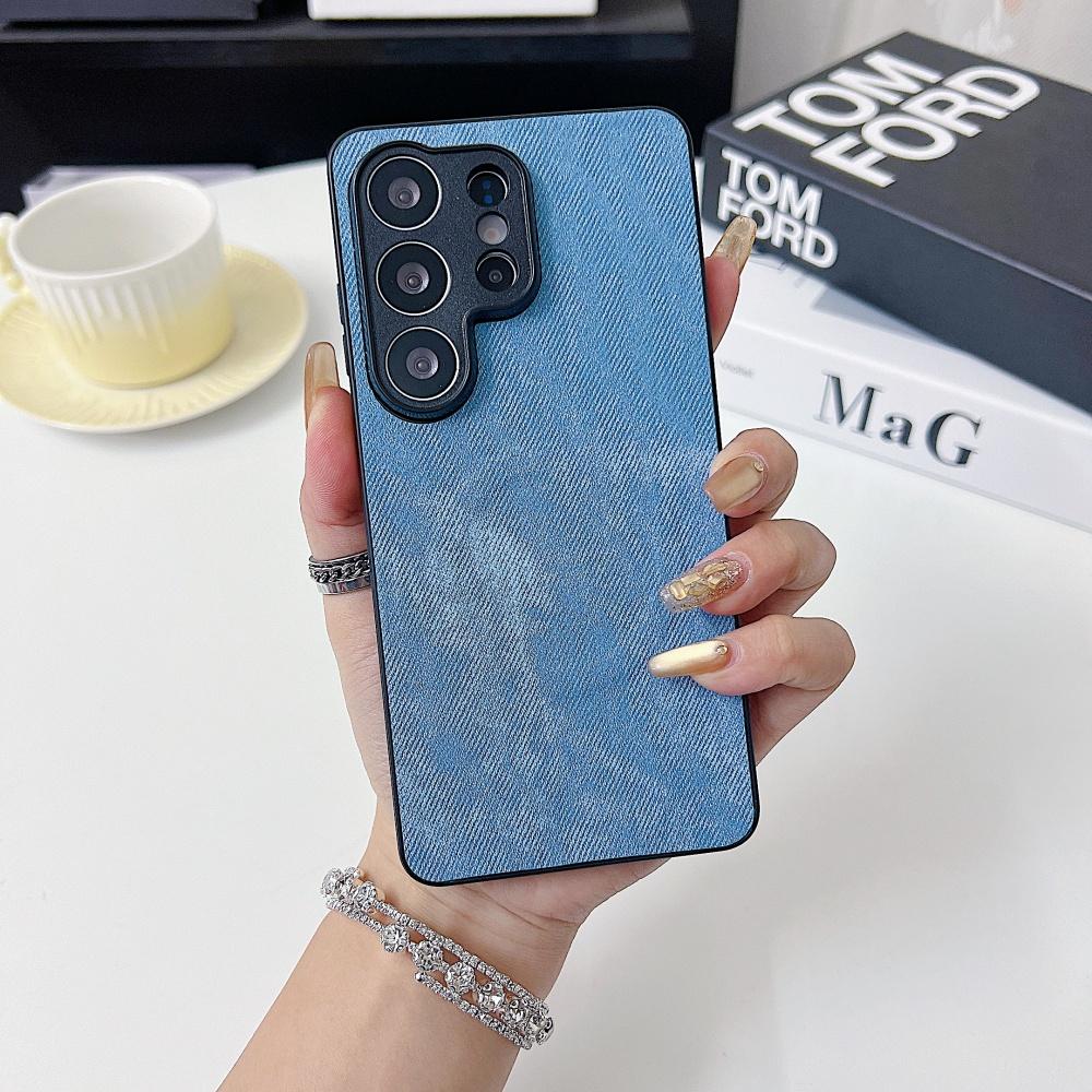 For Magsafe Cowboy Leather Texture Phone Case For Samsung S26 S25 FE A57 A37 A56 A36 A26 Ultra Plus Full Bumper Magnetic Cover