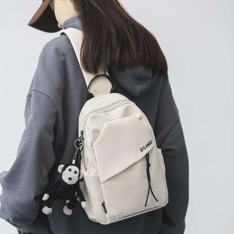 Versatile Single-shoulder Bag Student Fashion Sports Small Backpack Women's Trendy Brand Crossbody Bag Casually