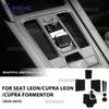 For Seat Leon MK4 Cupra Leon Cupra Formentor 2020 2021 2022 2023 2024 2025 Central Control Gear Panel Storage Sticker Interior