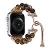 Watchband Pearl Strap For Apple Watch Band Ultra 49mm Agate Beaded Jewelry Bracelet For Iwatch Series 9 8 7 6 SE 5 4 3 44mm 40mm 45mm 41mm
