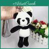 Adorable Panda Plush Toy Keychain Creative Soft Stuffed Animal Backpack Pendant