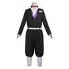 Anime Himejima Gyomei Cosplay Kostüm Mönch Druck Äußerer Umhang Perücke Team Uniform Armbänder Mann Halloween Karneval Anzug Mönch Druck