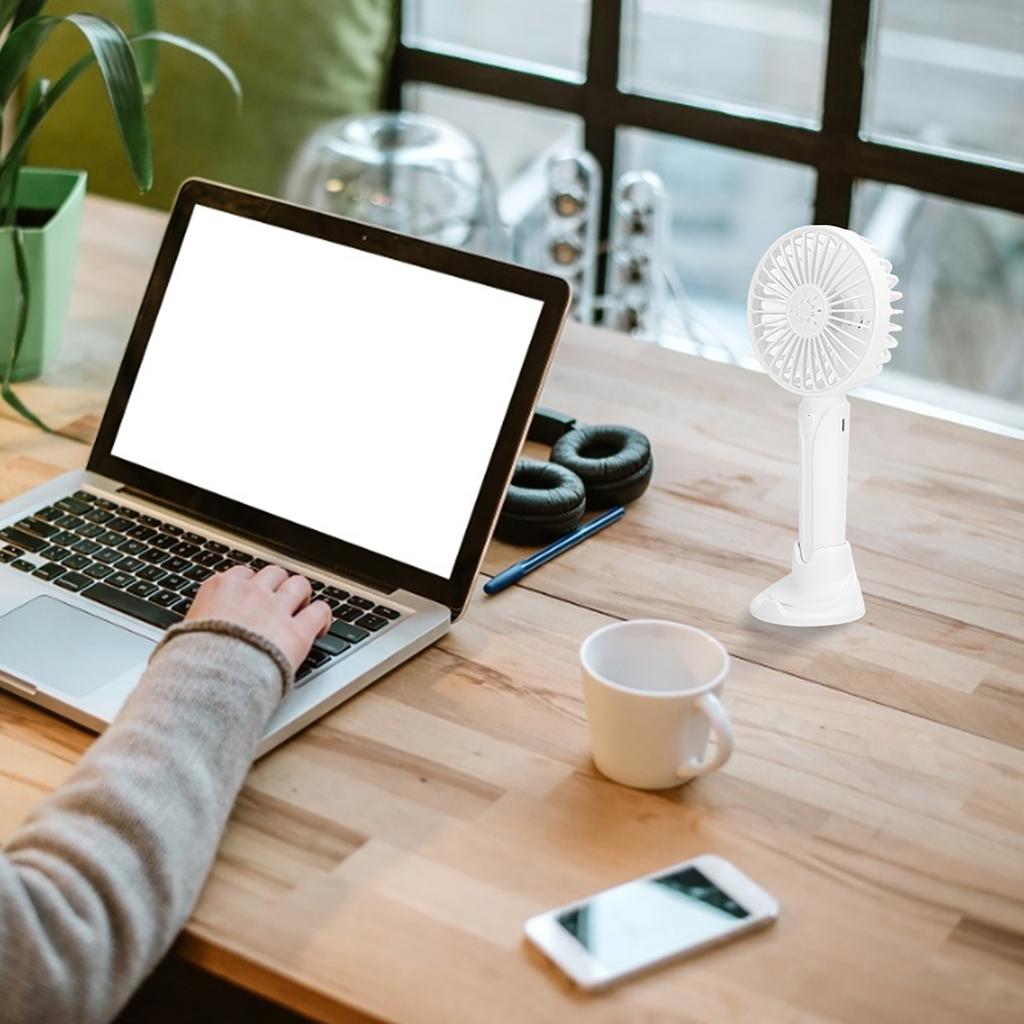 Handheld Charging Small Fan USB Electric Mini Portable Desktop Bedside Universal F1