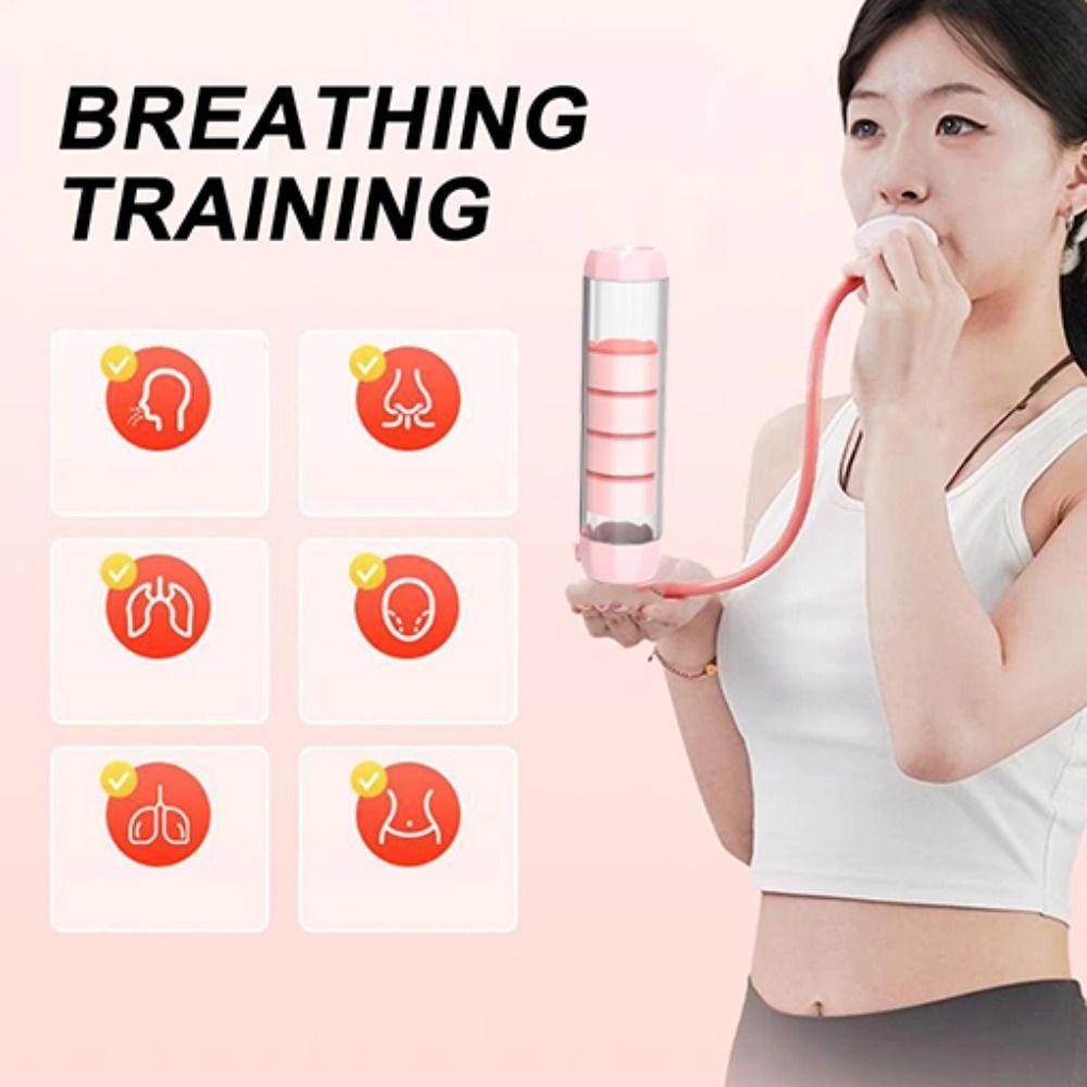 Lung Respirator Breathing Exercise Device Stronger Lungs Deep Breathing Trainer  Beginners