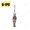 Halloween Hanging Pendant Decor Pumpkin Black Cat Ghost Skull Ornament for Party Day of the Dead Halloween Decoration for Home