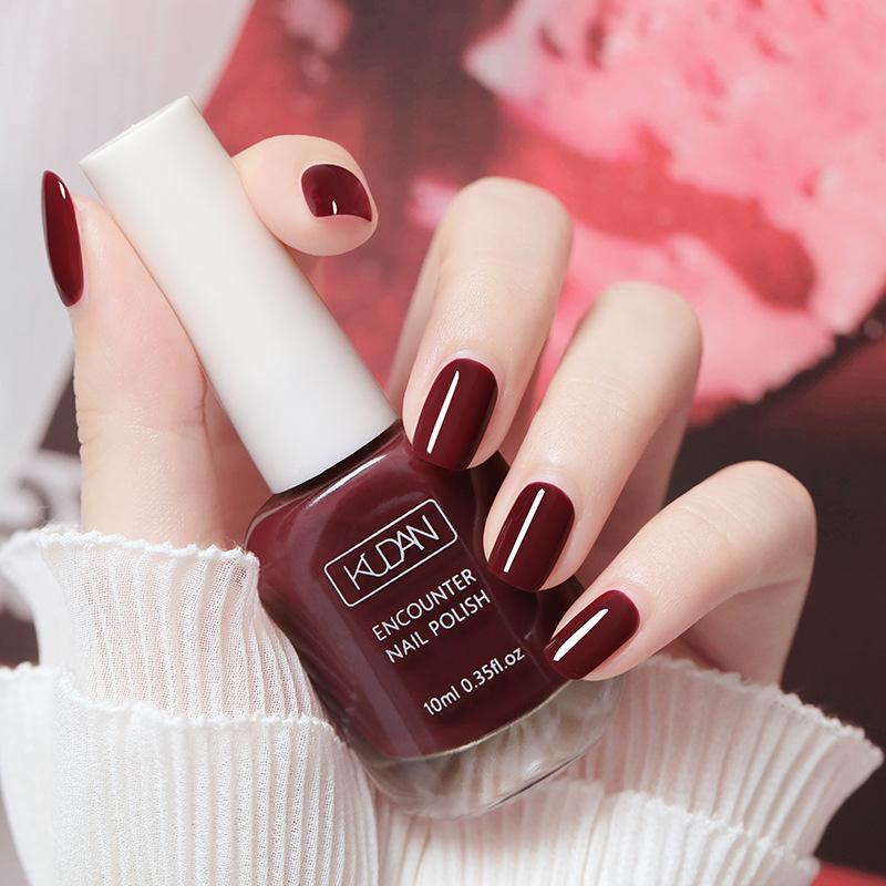 No-bake Long-lasting Water-based Nail Polish That Can Be Peeled Off, Quick-drying and Colorfast