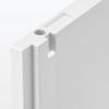MUJI Recycled Polypropylene Storage Rack, Medium, White/Gray