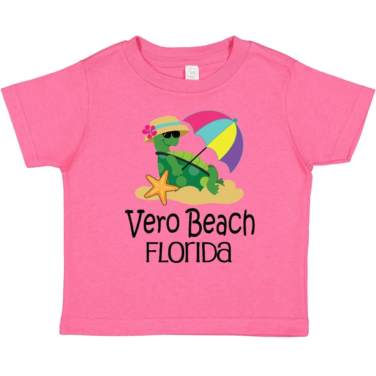 Inktastic Vero Beach FL Vacation Toddler T-Shirt Summer Spring Break Traveling 120