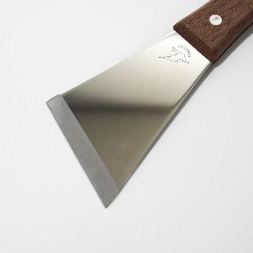 Hakeichi Y-Shaped Leather Skimmer, Stainless Steel, 60mm, 1 Piece