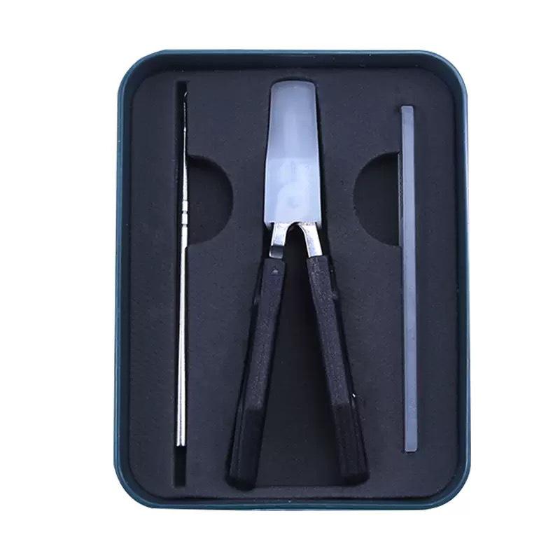 Fine-Tipped Angled Nail Clippers, Large Opening & Anti-Splatter, Portable for Thick and Hard Nails - Manicure Tool