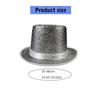 Bright Color Magicians Hat for Women Men with Belt Tall Hat Adult Theme Party Costume Hat Stage Performers Hat