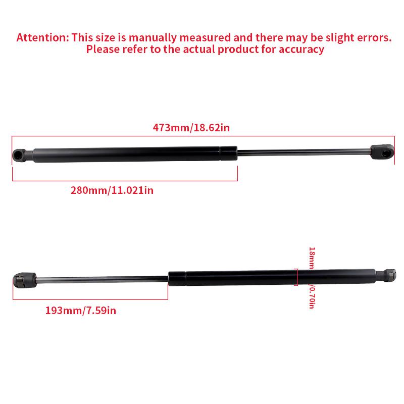 2PCS Trunk Gas Struts Spring Bar For VW Passat B6 3C5 Estate 2005-2011 OEM 3C9827550A Rear Shock Strut Bar Pressure Rod For Car