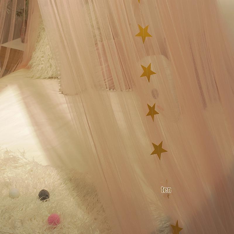 Children's Princess Bed Canopy Mosquito Net Tent – Creative, Breathable Hanging Dome Bed Curtain