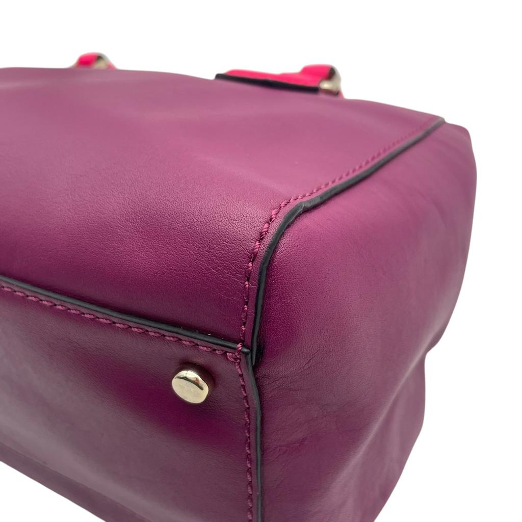 Used Kate Spade Handbag Catherine Street Catherine Street JoanieHandbag purple/pink leather Women