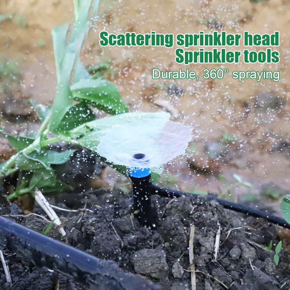 40-200Pc Garden Adjustable Nozzle Drip Irrigation Watering Sprinkler Automatic Watering 4/7mm Hose For Garden Farming Flower Law