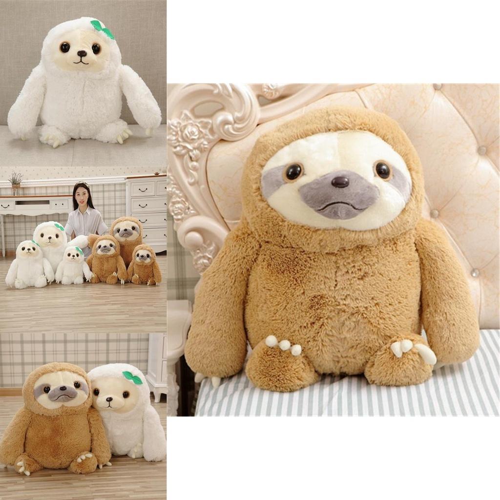 Adorable Giant Sloth Stuffed Plush Toy Pillow Cushion Perfect For Christmas Gifts