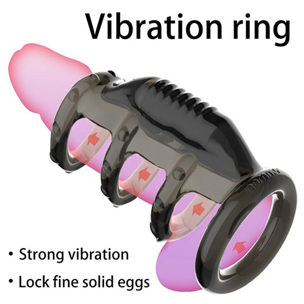 Penis Lock Male Soft Flexible Condom Delay Ejaculation Cock Ring Adult Toy