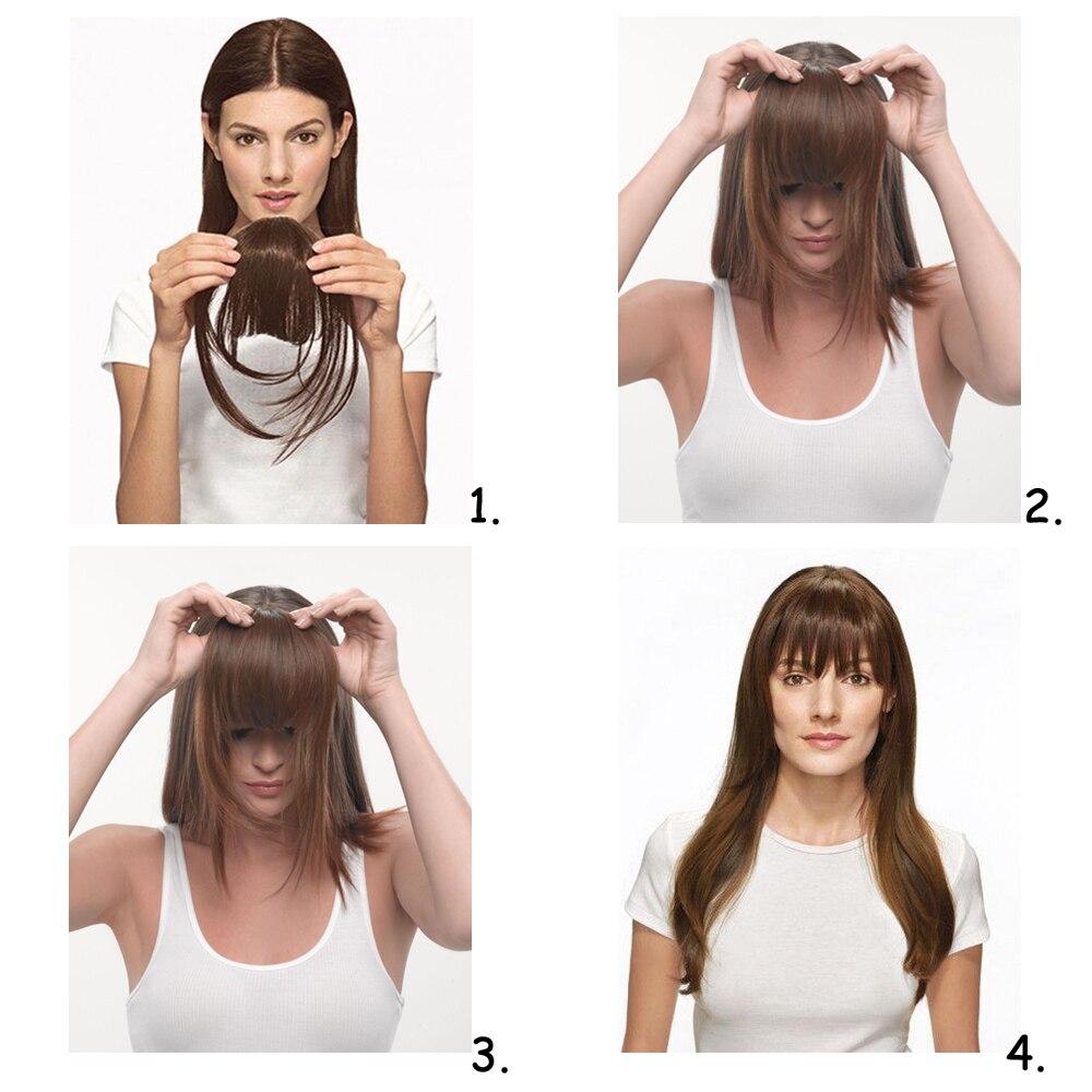 LISI HAIR Synthetische Fake-Pony-Haarverlängerung zum Anklipsen im Haar, natürliches Schwarz, Hellbraun, Dunkelbraun, Hochtemperaturfaser